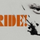 Key art poster for the movie THE BRIDE with lettering in orange and a ghostly silhouette face on the background.