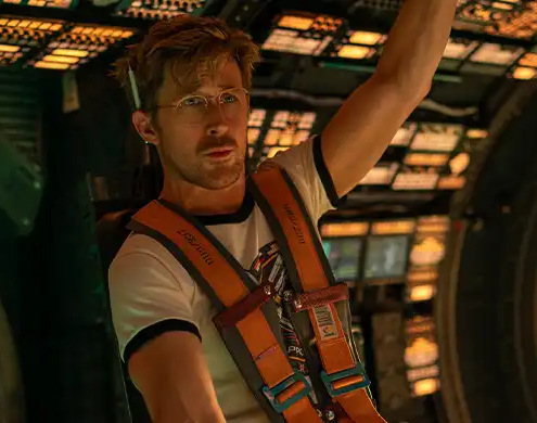 Ryan Gosling stars as Ryland Grace in PROJECT HAIL MARY, from Amazon MGM Studios.