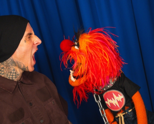 Travis Barker and Animal