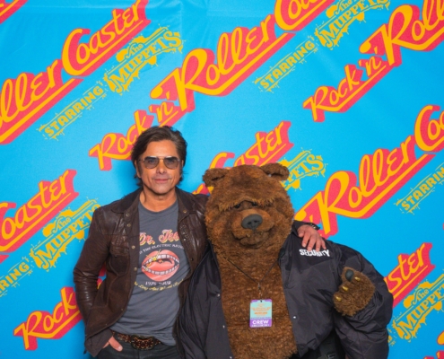 John Stamos and Bobo The Bear