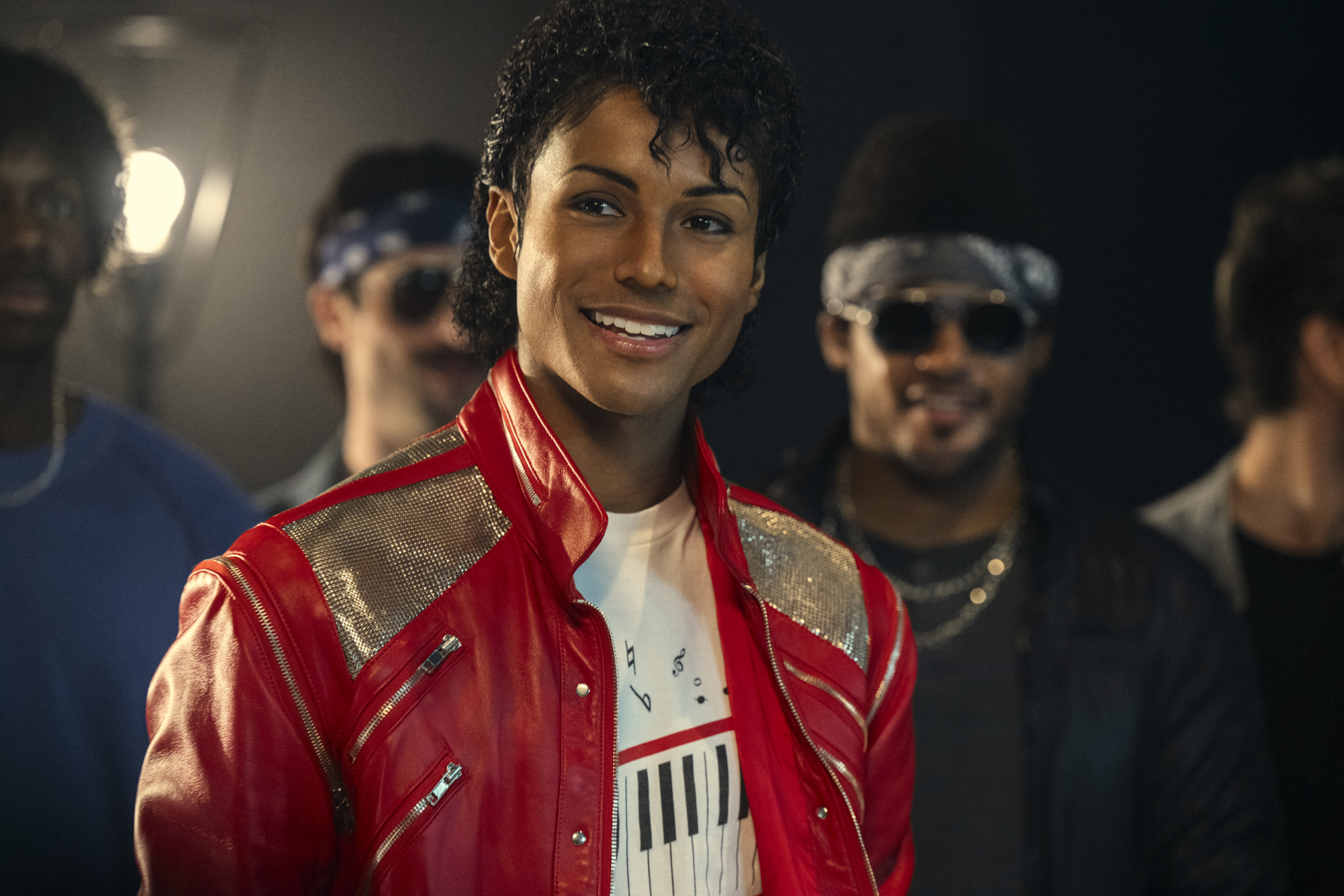 Jaafar Jackson as Michael Jackson in Michael. Photo Credit: Glen Wilson